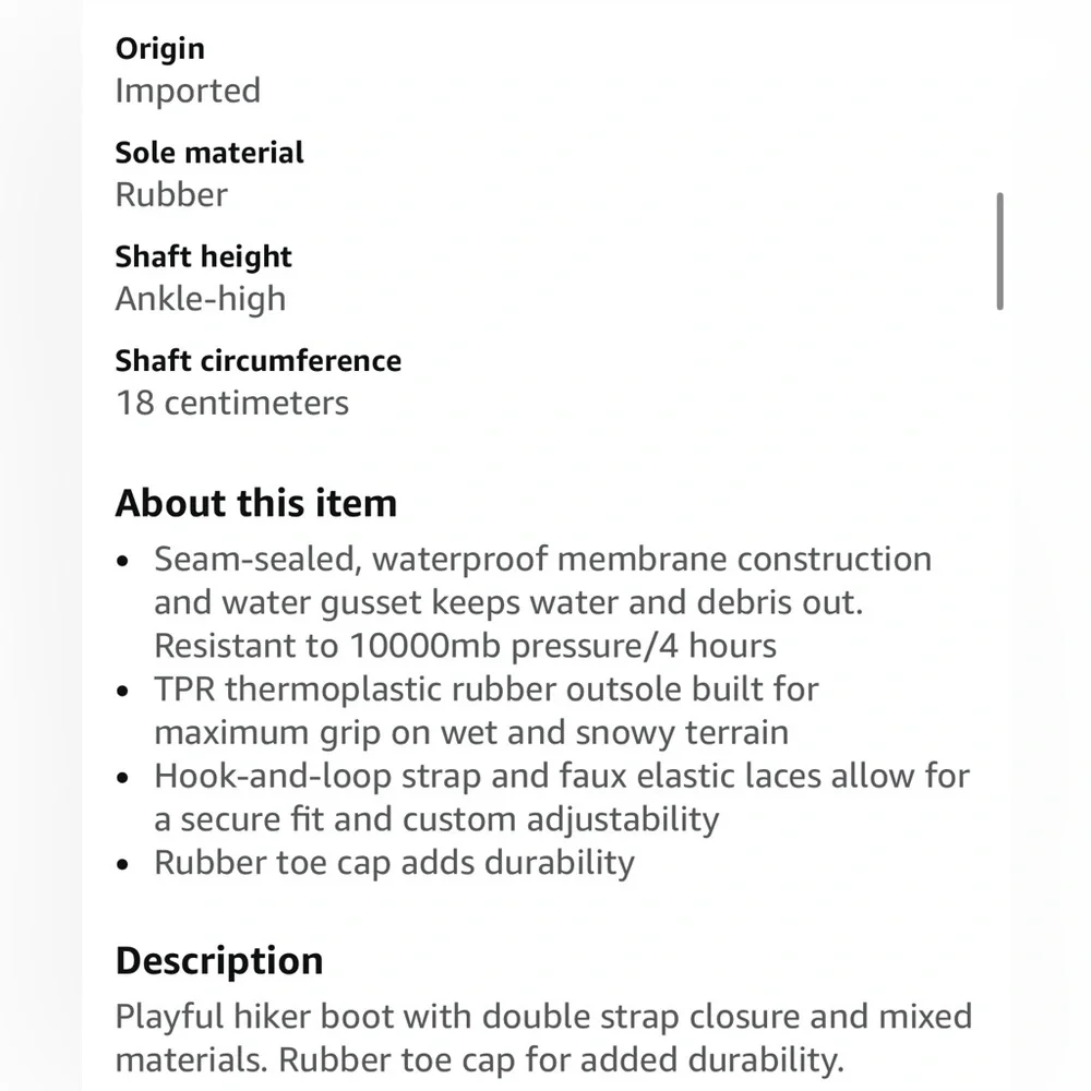 See Kai Run Brown and Red waterproof &insulated winter boots for little kids 4